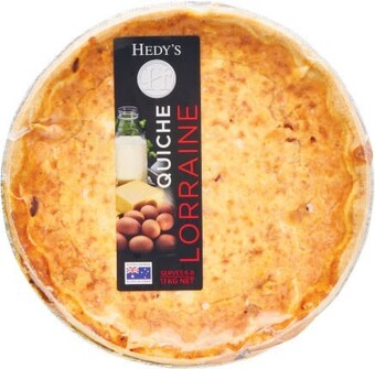 Coles Hedy’s Quiche 1.1kg offer
