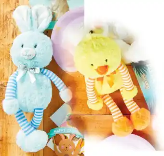 Coles Easter Striped Plush offer