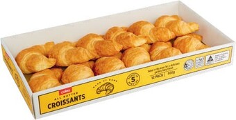 Coles Coles Croissants 12 Pack 900g offer