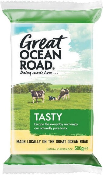 Coles Great Ocean Road Cheese Blocks 500g offer