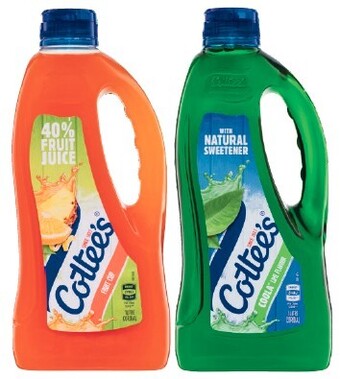 Coles Cottee’s Cordial 1 Litre offer