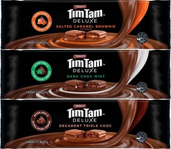 Coles Arnott's Tim Tam Deluxe Biscuits 175g offer