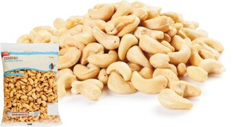 Coles Coles Roasted & Salted Cashews 800g Pack offer