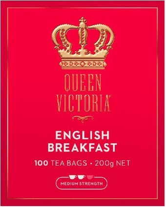 Coles Queen Victoria Tea Bags 100 Pack offer