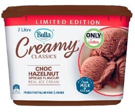 Coles Bulla Creamy Classics 2 Litre offer