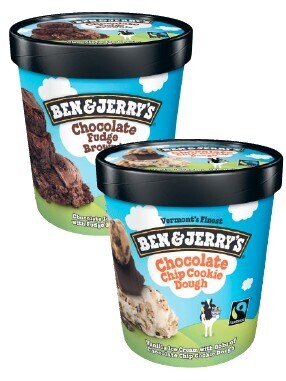 Coles Ben & Jerry’s Ice Cream Tub 438mL-458mL offer