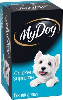 Coles My Dog Dog Food 6x100g offer