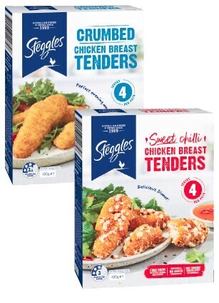 Steggles Chicken Breast Tenders 400g