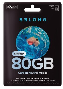 Coles Belong $45 Starter Pack offer