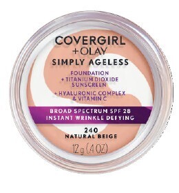 Coles Covergirl Simply Ageless Foundation 12g offer