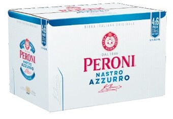 Coles Peroni Nastro Azzurro Bottles 24x330mL offer