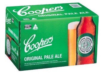 Coles Coopers Original Pale Ale Bottles 24x375mL offer