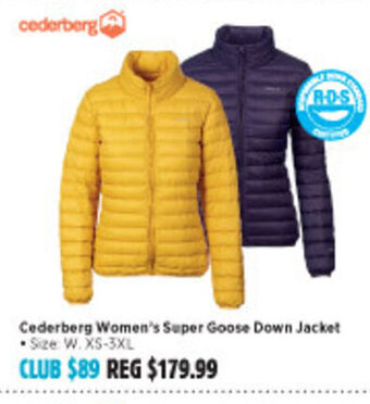 Anaconda Cederberg Women's Super Goose Down Jacket offer
