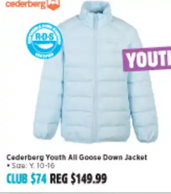 Anaconda Cederberg Youth All Goose Down Jacket offer