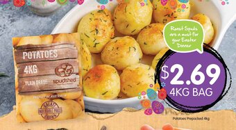 Spudshed Potatoes 4kg offer