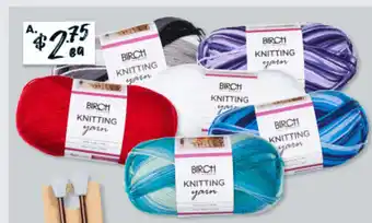 The Reject Shop Birch Acrylic Yarn 100 Gram Ball offer