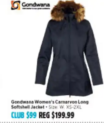 Anaconda Gondwana Women's Carnarvon Long Softshell Jacket offer