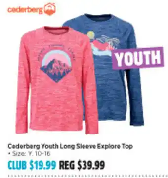 Anaconda Cederberg Youth Long Sleeve Explore Top offer