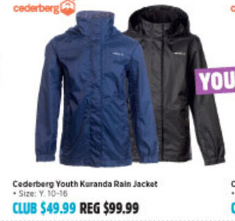 Anaconda Cederberg Youth Kuranda Rain Jacket offer