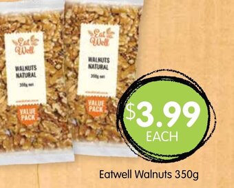 Spudshed Eatwell Walnuts 350g offer