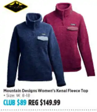 Anaconda Mountain Designs Women's Kenal Fleece Top offer