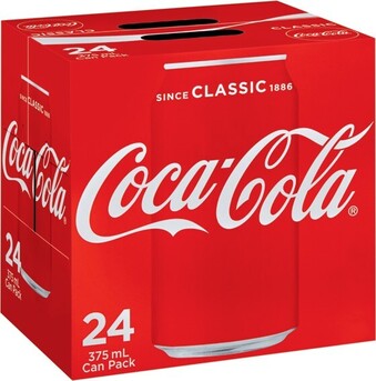 IGA Coca-Cola, Sprite or Fanta 24x375mL Selected Varieties offer
