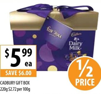 Cadbury Gift Box 220g