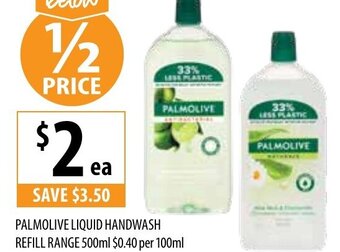 Supabarn Palmolive Liquid Handwash Refill Range 500ml offer