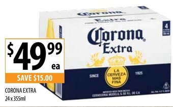 Supabarn Corona Extra 24x355ml offer