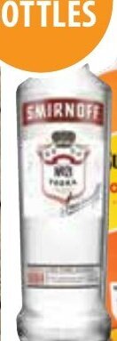 Supabarn Smirnoff Red vodka offer