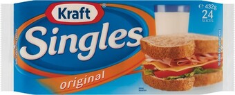 Woolworths Kraft Singles 432g offer