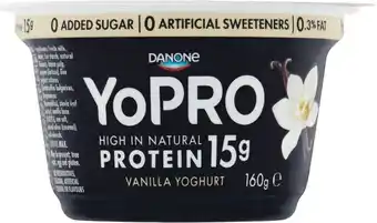 Danone YoPRO Pot 160g u2013 From the Fridge