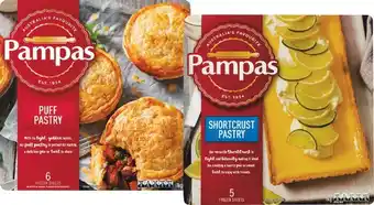 Woolworths Pampas Puff or Shortcrust Pastry 1 kg u2013 From the Freezer offer