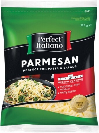 Woolworths Perfect Italiano Parmesan 125g or Blends 150g offer
