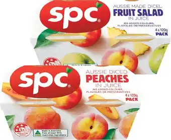 Woolworths SPC Fruit in Juice Pk 4 offer