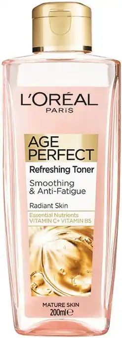 Woolworths Lu2019Oreal Age Perfect Anti-Fatigue Toner 200ml offer