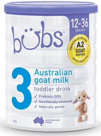 Woolworths Bubs Goat Stage 3 Baby Formula 800g u2013 Limit 2 per Customer offer