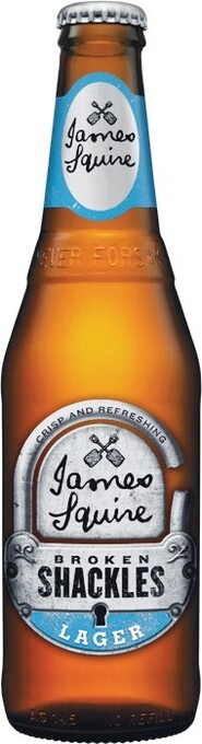 Woolworths James Squire Broken Shackles Lager Bottles 6x345ml offer