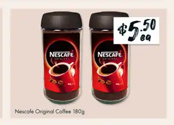Nescafe Original Coffee 180g