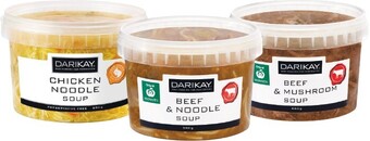 Woolworths Darikay Soup Varieties 550g u2013 From the Deli offer