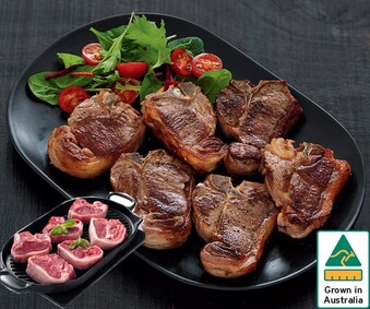 IGA Australian Lamb Midloin Chops offer