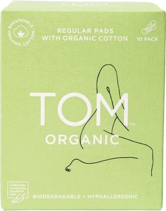 Woolworths Tom Organic Pads Pk 10 offer