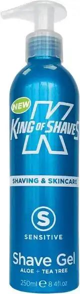Woolworths King of Shaves Sensitive Shave Gel 250ml offer