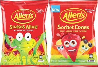 Coles Allen's Medium Bag 150g-200g offer
