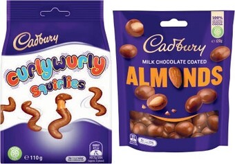 Coles Cadbury or Europe Bitesize 110g-135g offer