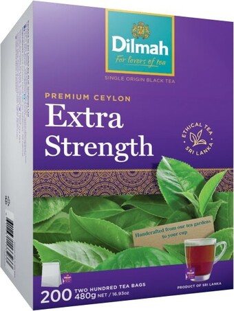 Coles Dilmah Extra Strength Tea Bags 200 Pack offer
