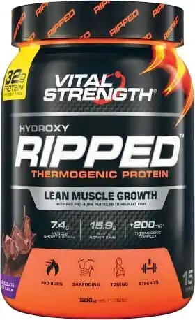 Coles Vital Strength Hydroxy Ripped Protein Powder 600g offer