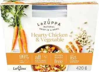 Coles La Zuppa Microwave Soup Bowl 420g offer