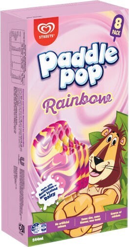 Coles Streets Paddle Pop or Koala 8 Pack 280mL-544mL offer