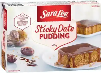 Coles Sara Lee Danish, Sticky Date or Joy Dessert 400g-475g offer